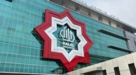 Gedung Badan Penyelenggara Jaminan Produk Halal (BPJPH). (Dok. Kemenag.go.id) 
