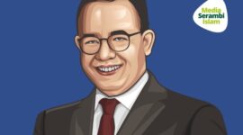 Ilustrasi mantan Gubernur DKI Jakarta Anies Baswedan. (Dok. Serambiislam.com/M. Rifa'i Azhari)