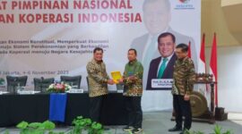 Rapat Pimpinan Nasional (Rapimnas) Dekopin telah resmi dibuka dengan megah di Hotel Mercure Ancol, Sabtu 4 hingga 6 November 2023. (Doc.Ist)