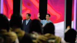 Calon wakil presiden (Cawapres) nomor urut 2 Gibran Rakabuming Raka Acara Debat Cawapres.  (Dok. TKN Prabowo Gibran) 
