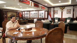Perdana Menteri Jepang Fumio Kishida memberikan ucapan selamat kepada Prabowo Subianto sebagai presiden terpilih Indonesia pada pilpres 2024. (Twiter.com/@prabowo)