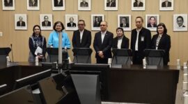 Foto : Pejabat KBRI Tokyo menyampaikan dukungan penuh untuk kerja sama antara Indonesia dan Jepang dalam hal sertifikasi kompetensi tenaga kerja, disaksikan oleh perwakilan BNSP dan Kemnaker, Jepang (9/7/24)