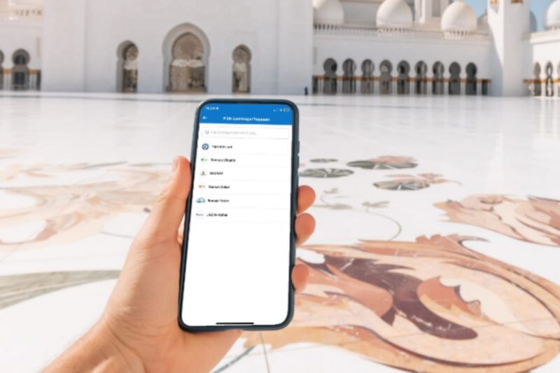 Fitur zakat di BRImo memungkinkan nasabah menunaikan zakat kapan saja dan di mana saja secara mudah dan aman. (Dok. BRI)