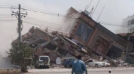 Gempa dahsyat yang mengguncang Myanmar. (Instagram.com @myreddreams)