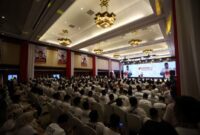 Presiden RI Prabowo Subianto dalam Kongres IV Pengurus Pusat Tunas Indonesia Raya (PP Tidar), Sabtu (17/5/2025) di Jakarta. (Dok Tim Komunikasi Prabowo Subianto)