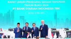 Rapat Umum Pemegang Saham Tahunan (RUPST) Bank Syariah Indonesia (BSI) , Jumat, 16 Mei 2025. (Dok. BSI).