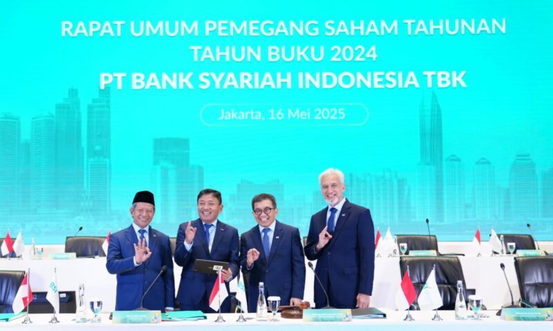 Rapat Umum Pemegang Saham Tahunan (RUPST) Bank Syariah Indonesia (BSI) , Jumat, 16 Mei 2025. (Dok. BSI).