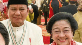 Presiden Prabowo Subianto dan Presiden ke-5 RI Megawati Soekarnoputri. (Instagram.com/@presidenmegawati)